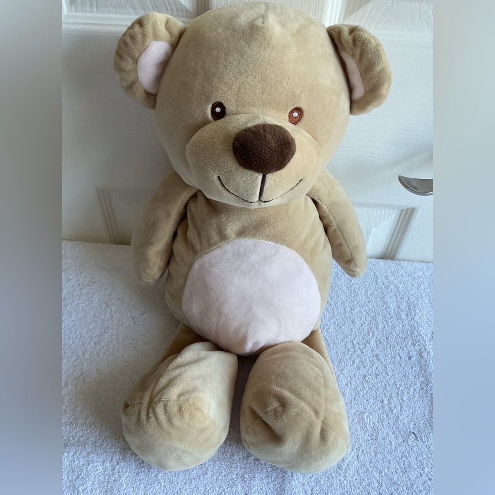 Kellytoy Tan and Cream Plush Bear